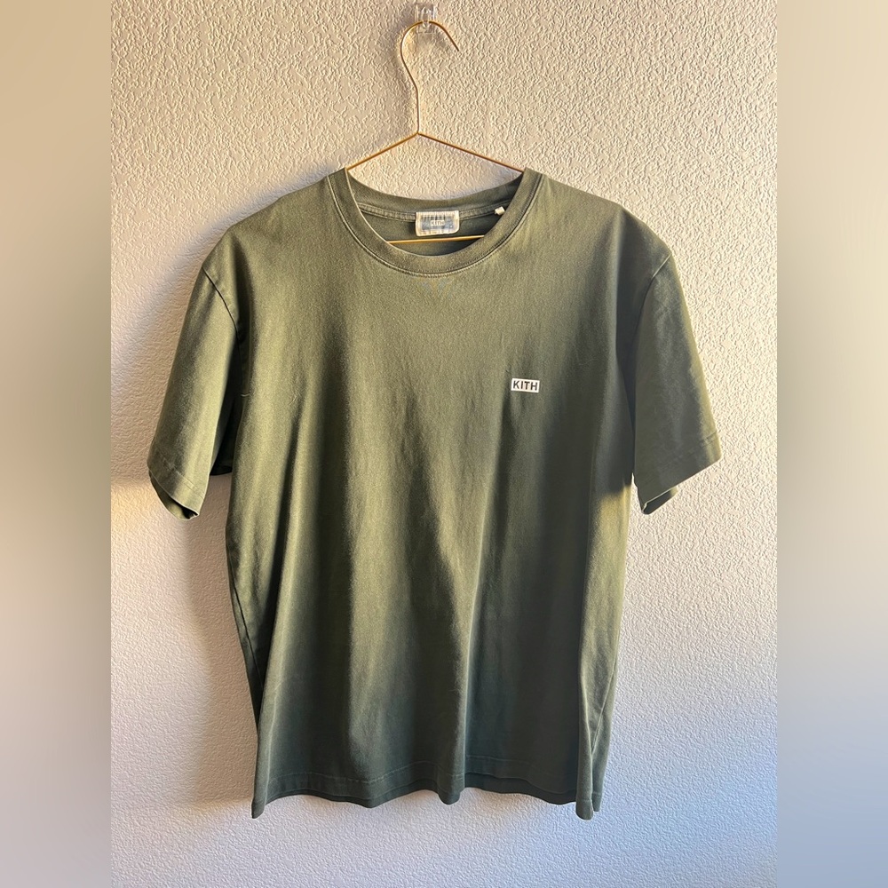 Kith men’s t-shirt forest green - sz M